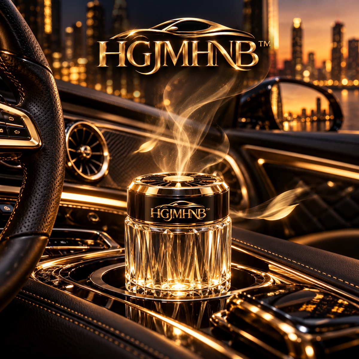 HGJMHNB™ Crystal Aura Fragrance Diffuser