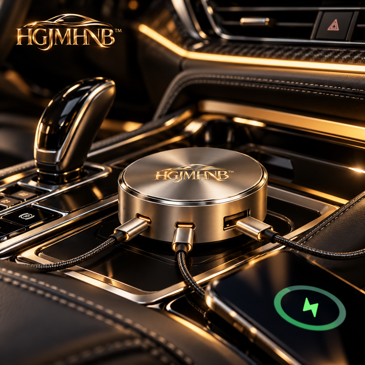 HGJMHNB™ Nova Titanium Charging Hub
