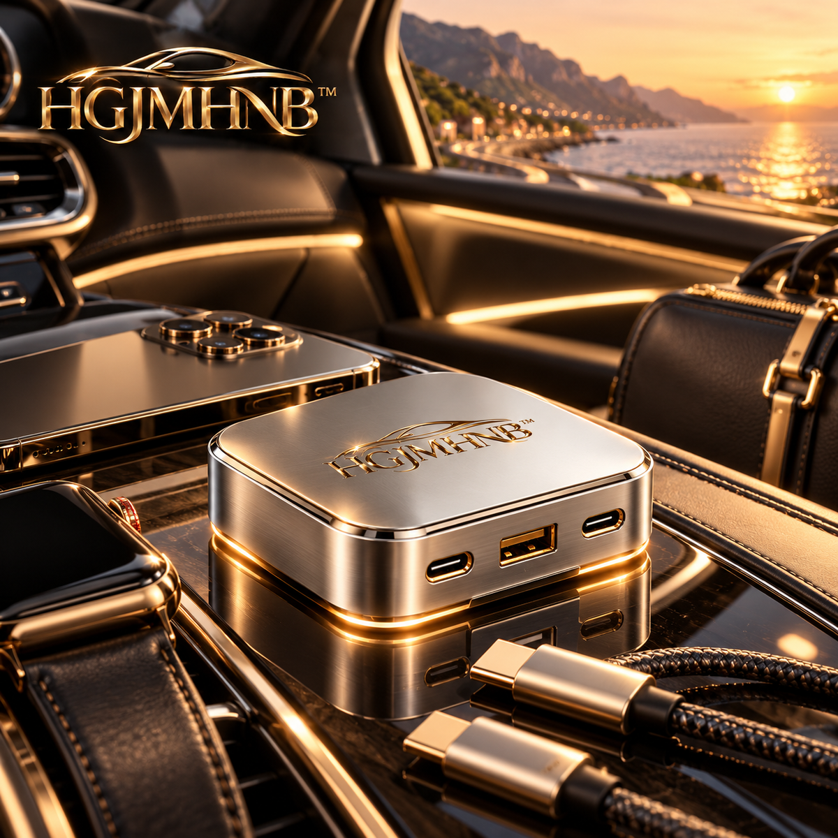 HGJMHNB™ Nova Titanium Charging Hub